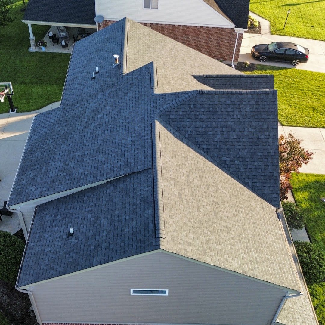 Roof replacement: Complex roofline